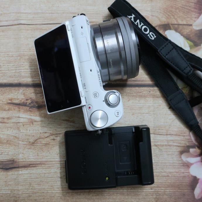 Máy ảnh Sony Nex 5R kèm ống kính 16-50 mầu trắng