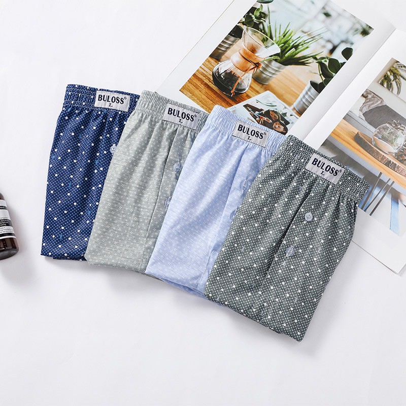 Quần Ngủ Nam Chất Cotton Siêu Mềm Mát Mịn Thoáng Mát Mặc Thoải Mái | BigBuy360 - bigbuy360.vn