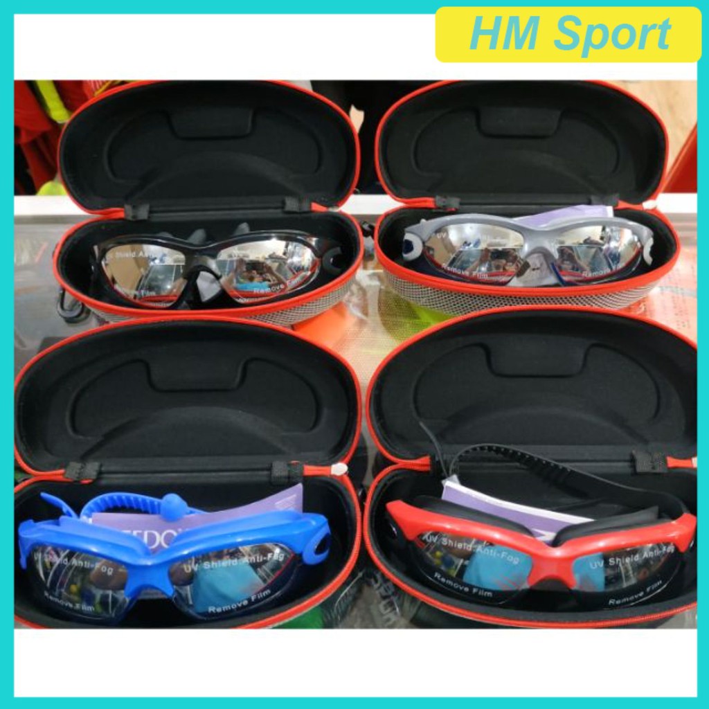 Kính bơi thể thao nam Speedo chất lượng, phụ kiện thời trang mắt kính nữ đồ bơi trẻ em rẻ đẹp - HM