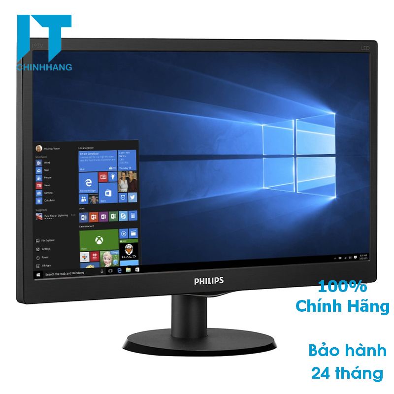 Màn Hình Philips 193V5LSB2 18.5inch HD 5ms 60Hz TN - Hàng Chính Hãng