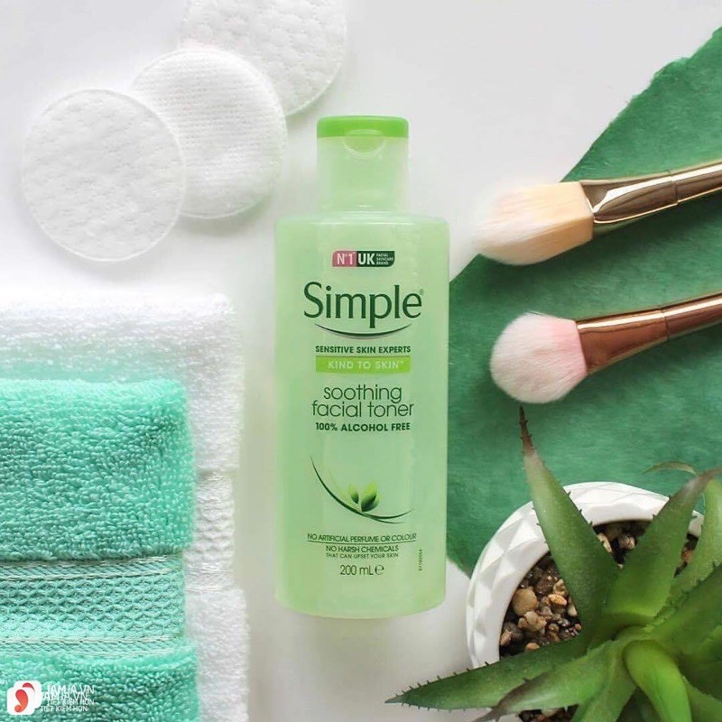 Nước hoa hồng Simple không cồn💧Nước cân bằng da dịu nhẹ 💦 Toner cho da nhạy cảm | BigBuy360 - bigbuy360.vn