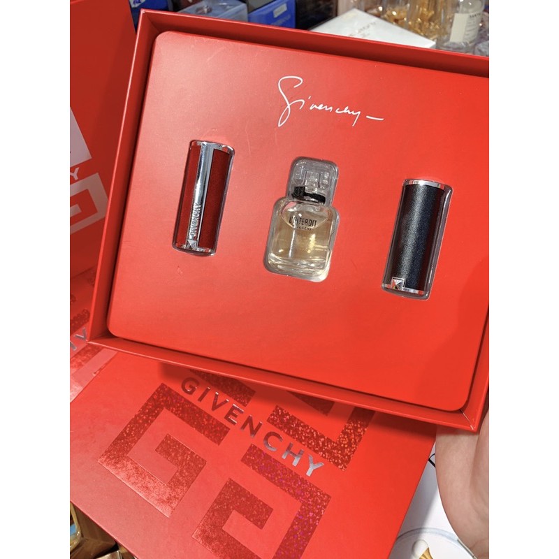 [Chính hãng] Bộ 3 món Son & Nước hoa Givenchy | Thế Giới Skin Care