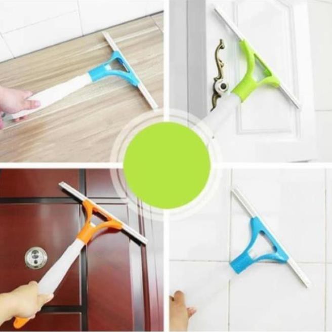 Cây lau kính mini kèm bình xịt xà phòng tiện lợi