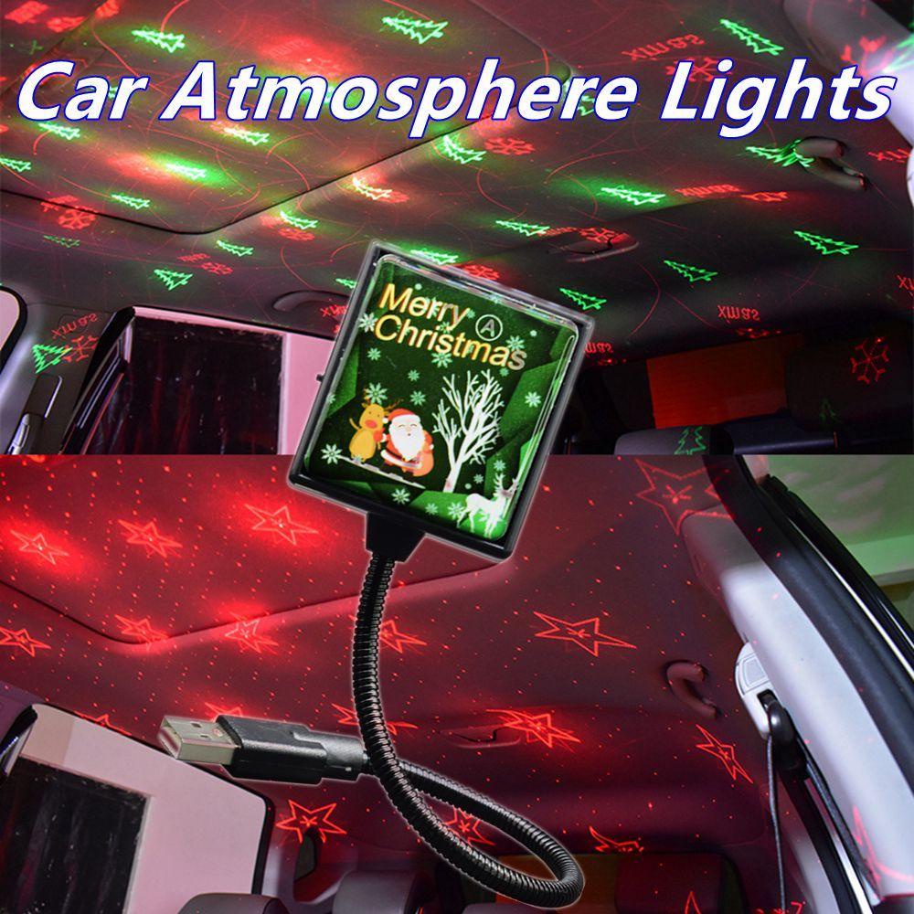 Đèn LED Chiếu Bầu Trời Sao Điều Khiển Bằng Giọng Nói Trang Trí Nóc Xe Hơi