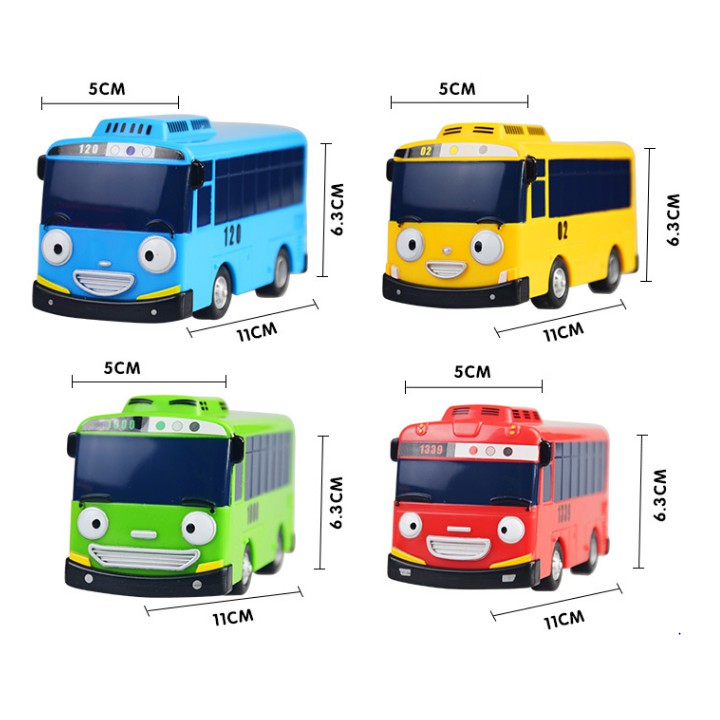 Đồ chơi xe buýt Tayo The little bus bằng nhựa cao cấp đồ chơi trẻ em mô hình xe to