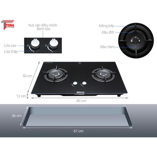 Bếp Gas Âm Electrolux EGT8028CK