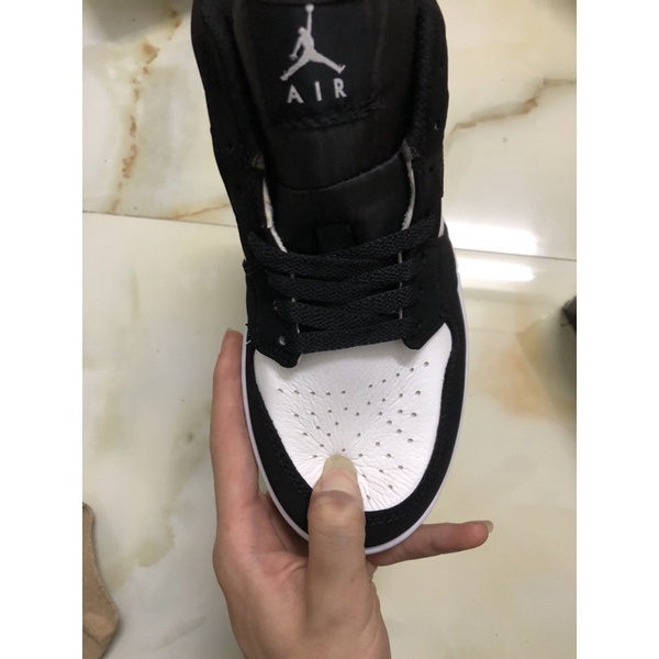 [Xả Dich] Giày JORDAN 1  low Panda màu đen trắng cổ thấp,kiểu dáng JD1 Low hot trend,chạy bộ,tập gym,đi học | BigBuy360 - bigbuy360.vn
