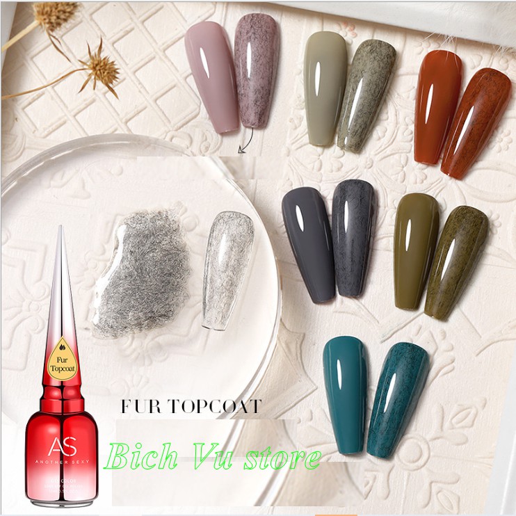 Top gel lông | AS chai đỏ 15ml | BigBuy360 - bigbuy360.vn