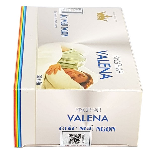 Viên Ngủ Ngon Valena Kingphar – Giúp hỗ trợ an thần, ngủ ngon, giảm căng thẳng lo âu