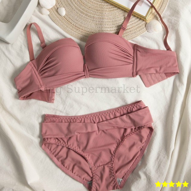 Bộ đồ lót quả vuông nâng ngực thông hơi cao cấp