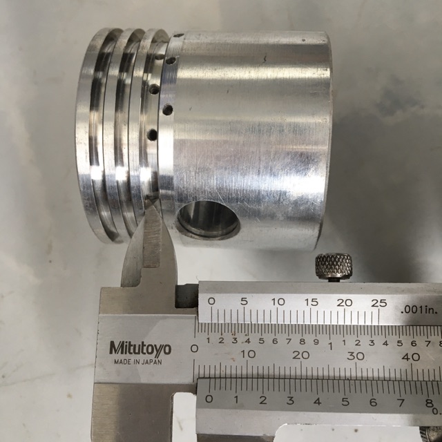 Piston 51mm máy nén khí  chạy dầu