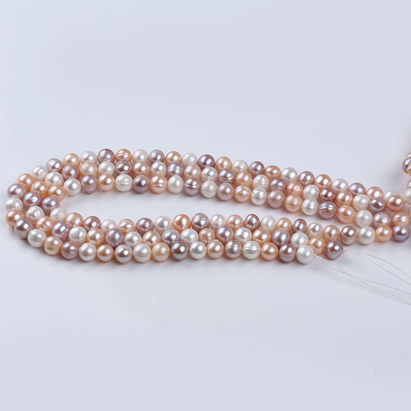 Hạt Ngọc Trai Màu Sắc Tự Nhiên 9-10mm Dùng Làm Trang Sức