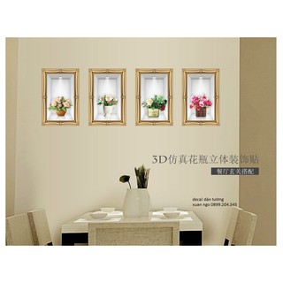 decal tranh dán tường