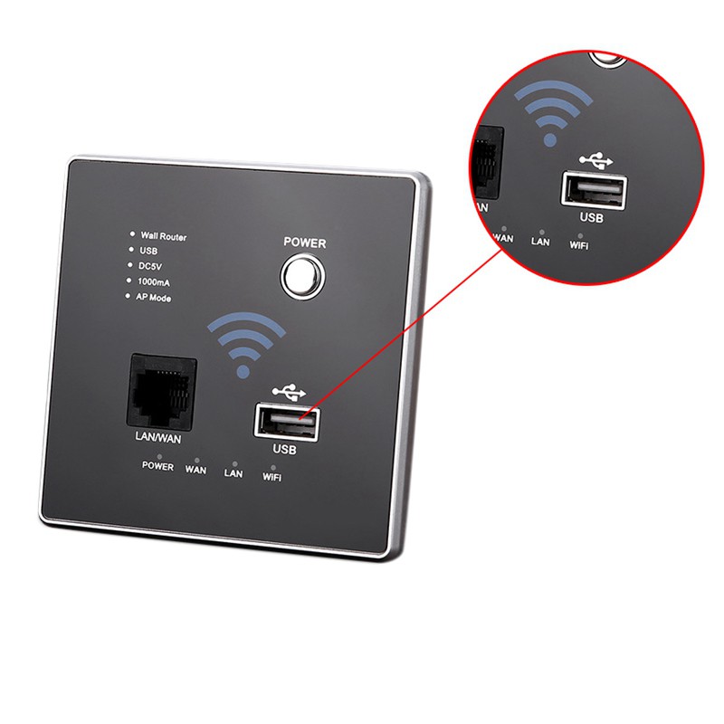 Bộ Phát Wifi Gắn Tường 86mm 300mbps Ap El 220v 2.4ghz | BigBuy360 - bigbuy360.vn