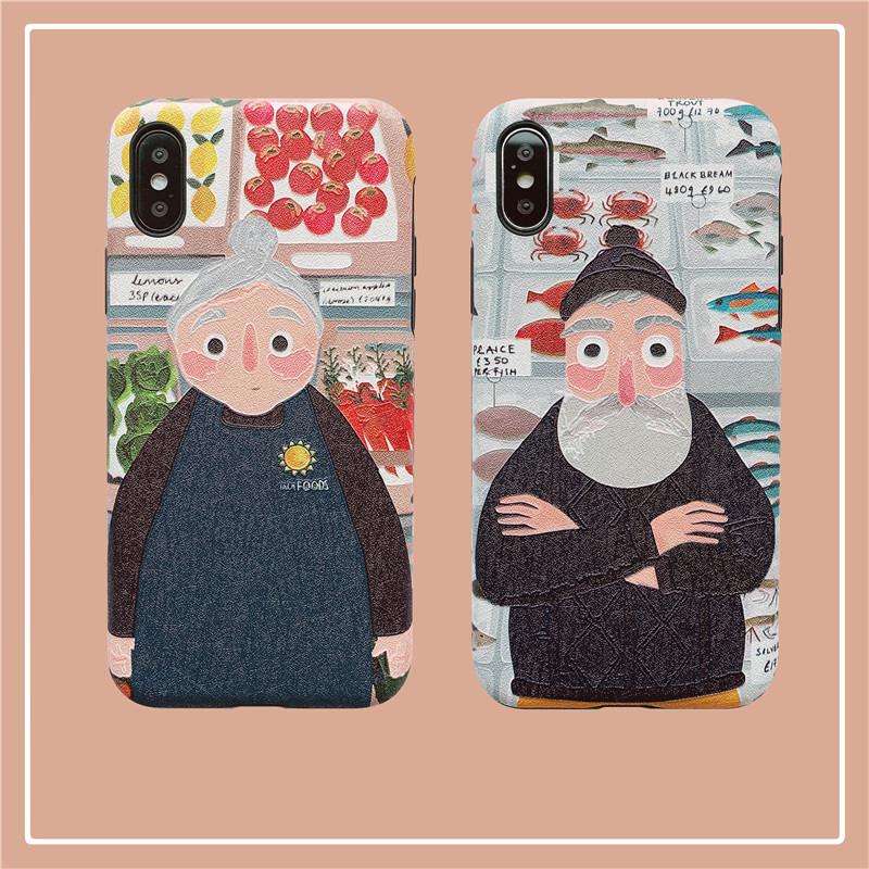 Ốp lưng silicone họa tiết hoạt hình dễ thương cho iphone11 pro xs / x xr iphone8 / 7 / 6s