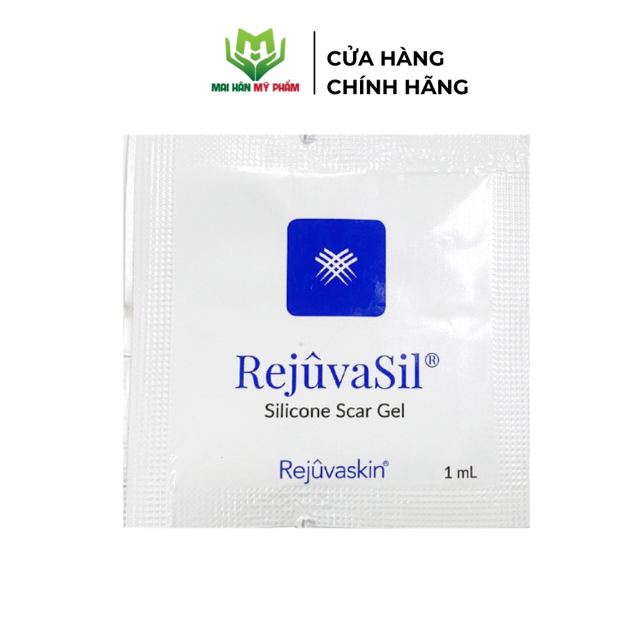Sample gel xóa mờ sẹo Rejuvaskin Scar Rejuvasil làm xẹp sẹo lồi, sẹo phì đại 1ml - Mỹ Phẩm Mai Hân