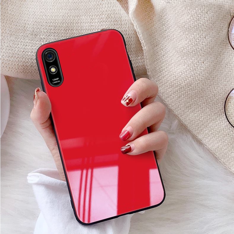 Ốp Lưng XIAOMI REDMI 9A Mặt kính gương sáng bóng cao cấp