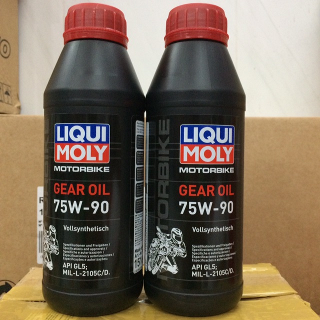 Nhớt Láp Liqui Moly Motorbike Gear Oil 75W-90 chai 500ml mã 1516