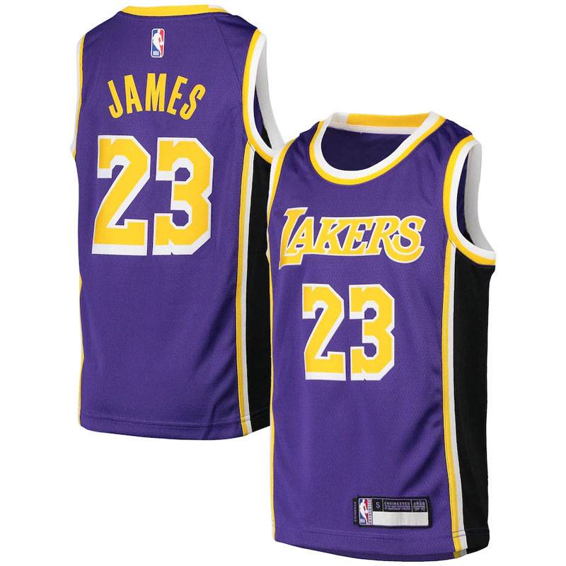 Áo Bóng Rổ NBA Jersey NP2 2022 Los Angeles Lakers No.23 James Phiên Bản Kỷ Niệm Plus Size PN2