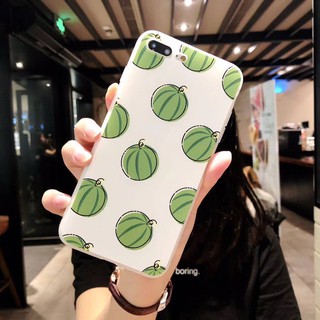 Ốp silicon mịn hoa quả nhiều dưa hấu