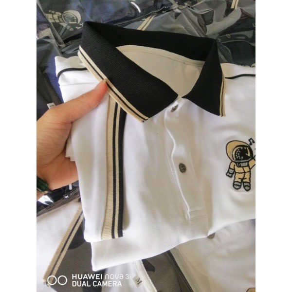 Áo Polo Nam cổ bẻ thêu phg thun basic cộc tay vải cá sấu cotton phong cách trẻ trung chuẩn form nhiều màu