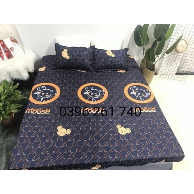 Ga Trải Giường Poly Cotton hàng siêu rẽ mát mịn tốt M6/M8 Nhiều Mẫum2 m6 m8 2m2 30phân