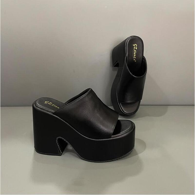 Dép Đế Xuồng Thiết Kế Đơn Giản Thời Trang Cho Nữ Size 35-43
