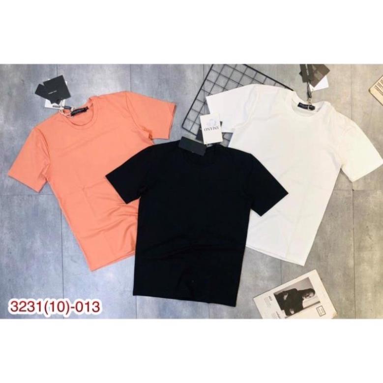 [Free Ship] Áo Phông Trơn nam nữ chất  coton mềm, thấm hút mồ hôi - Áo Phông Nam nữ