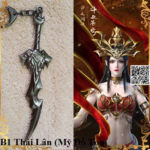 1453 Móc khóa Diệp Phân Phệ Lãng Xích trong đấu phá thương khung Tiêu Viêm Mỹ đỗ toa Băng Hoàng Hàn Phong