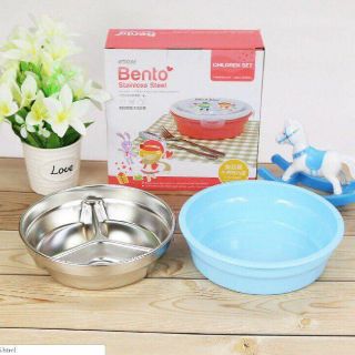 Bát inox bento chia ngăn
