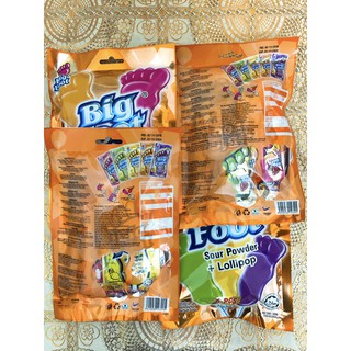 KẸO HÌNH BÀN CHÂN BỊCH 6 QUE