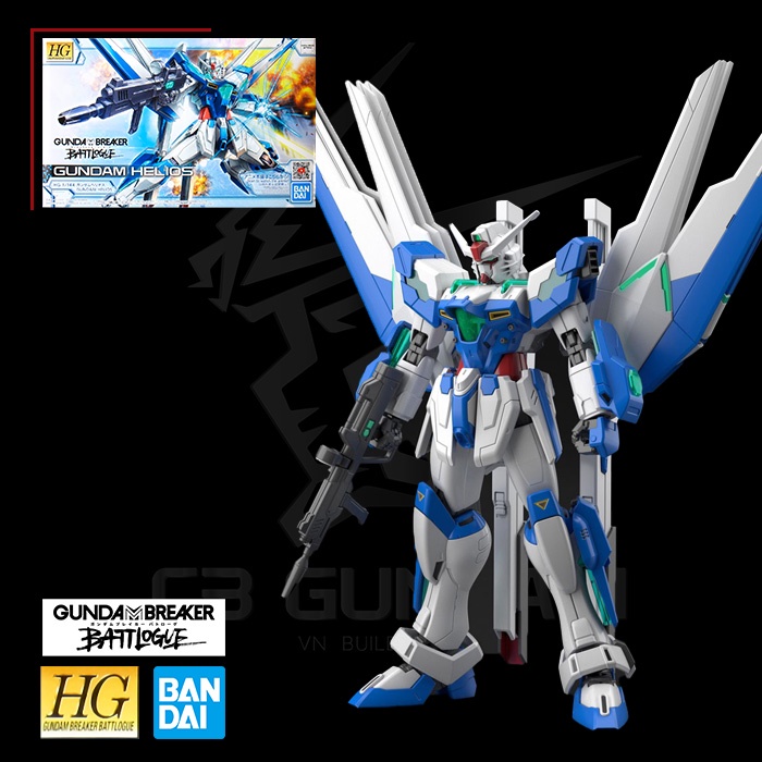 [BANDAI] HG 001 1/144 GUNDAM HELIOS BREAKER BATTLOGUE HGBB ĐỒ CHƠI MÔ HÌNH LẮP RÁP GUNDAM GUNPLA NHẬT BẢN CHÍNH HÃNG