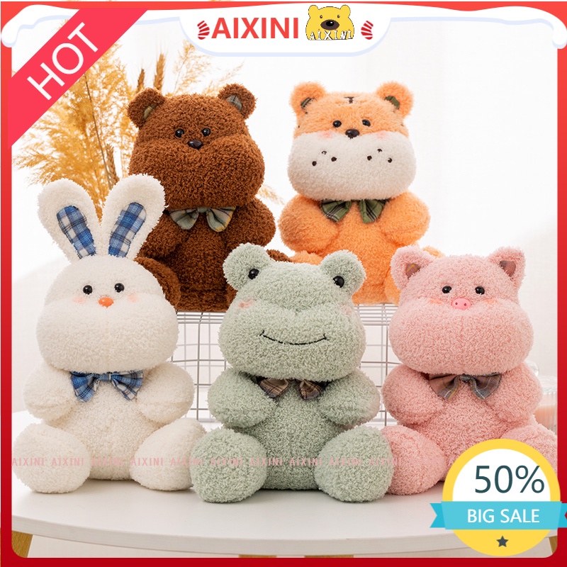 Hàng Có Sẵn Trong 24Dễ thương Gấu Bông Má Bự - Thú Bông Má Bự Lông Mềm Cao Cấp
