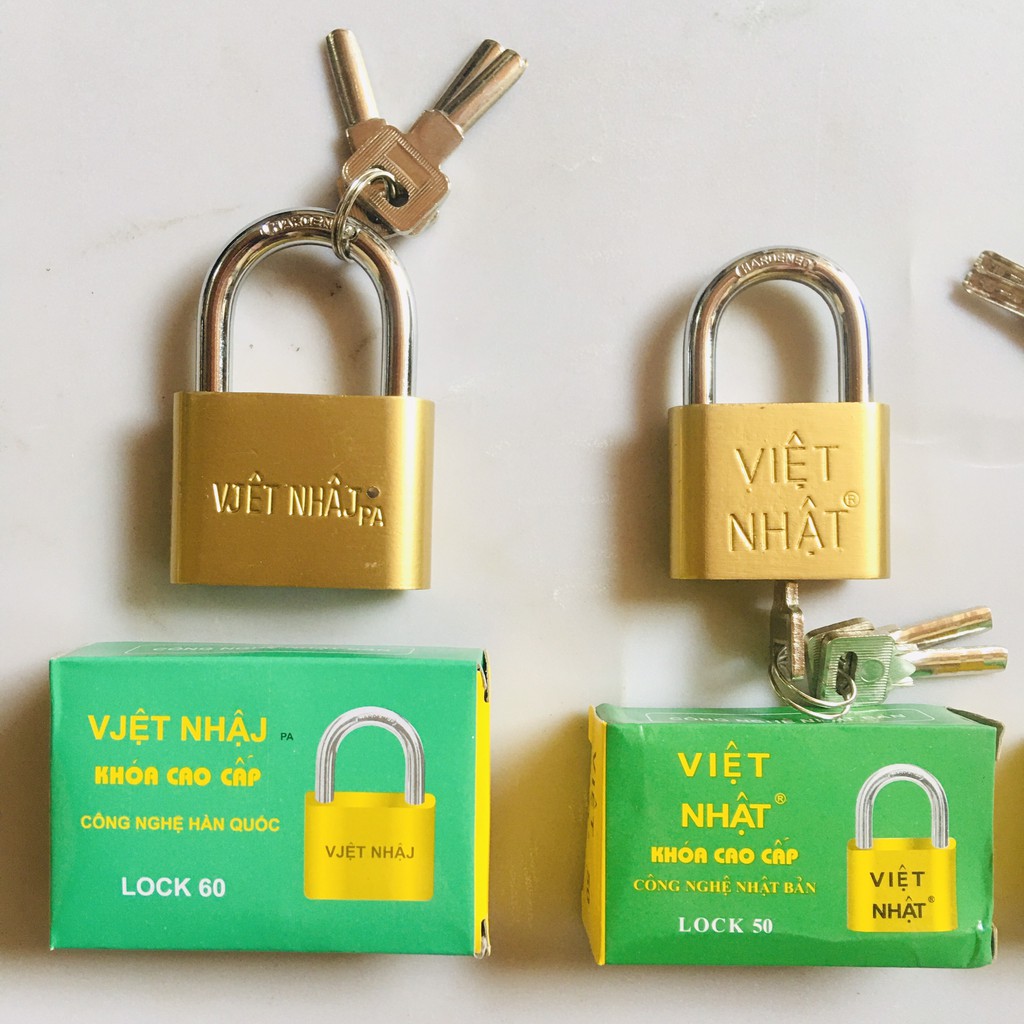 Ổ khóa cửa, ổ khóa tủ Việt Nhật khóa bấm nhiều kích thước - MITUHOME