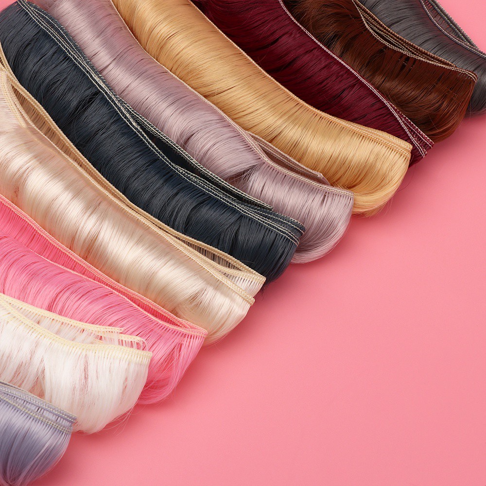 Tóc giả 5cm cho búp bê tỉ lệ 1 / 6 1 / 4 1 / 3