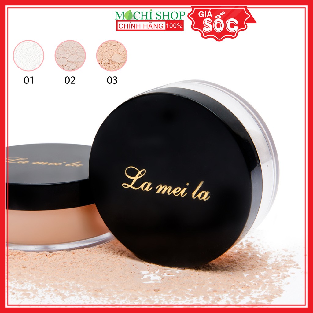 Phấn Phủ Dạng Bột Kiềm Dầu Che Chuyết Điểm Trang Điểm Makeup Mering Powder Lameila Nội Địa Trung MOCHI SHOP