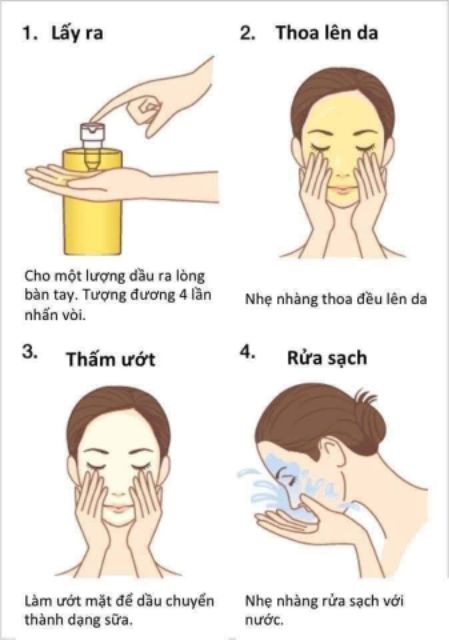 Dầu tẩy trang hoa cải