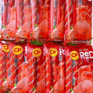 Combo 10 gói xúc xích heo CP (loại 200g túi 5 cây, 40g/cây)