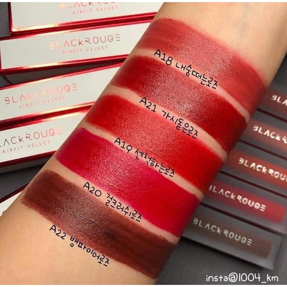 [Ver.4]Son Kem Lì Black Rouge Air Fit Velvet Tint Ver 4 Bad Rose | BigBuy360 - bigbuy360.vn