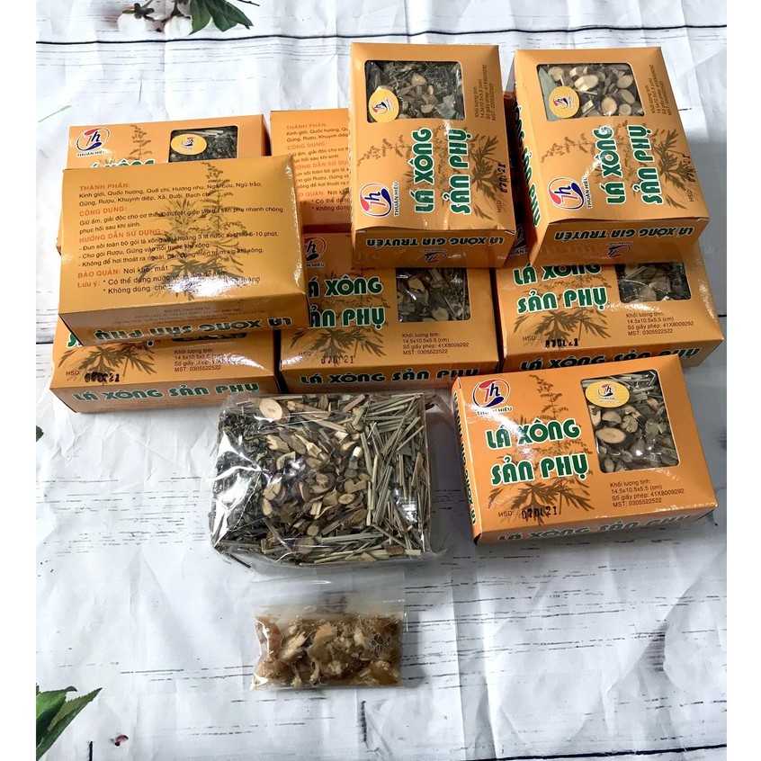 Lá xông sản phụ thuận hiếu