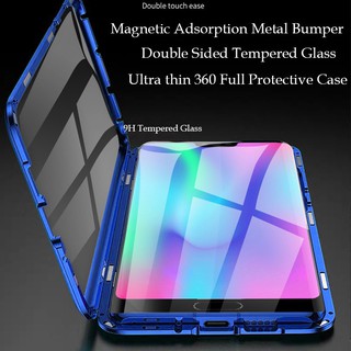 Ốp điện thoại từ tính tráng gương cho Huawei Honor 8X Mate10 Pro Nova2i