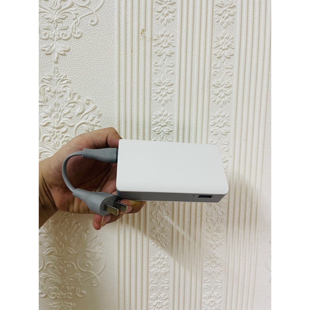 Bộ UPS lưu điện camera 5v 3000mah cổng USB chạy 8-10H kèm  jack DC5.5MM