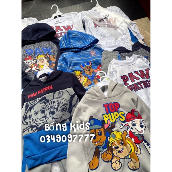 Bộ Nỉ Bé Trai Chó Cứu Hộ