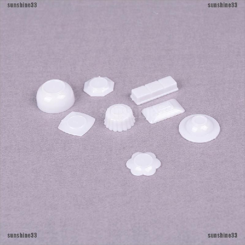 【COD•suns】33pcs Mini Dollhouse Miniature Kitchen utensils dish plate tableware