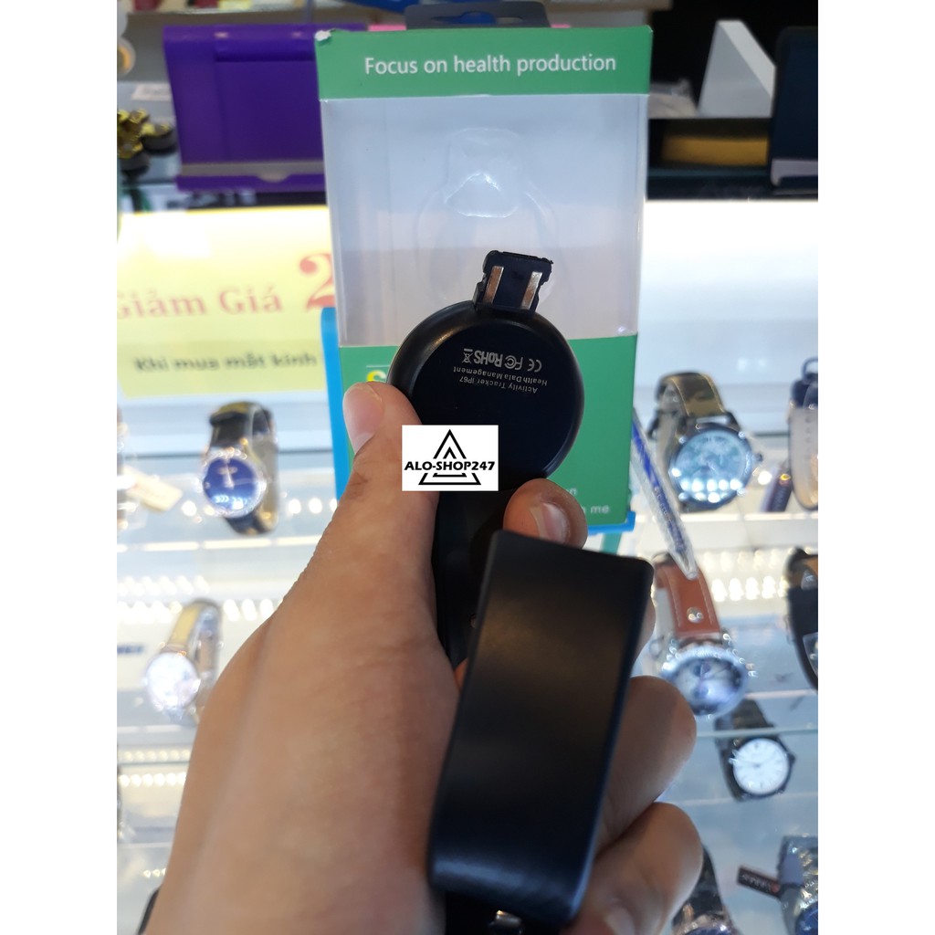 Đồng hồ nam nữ thông minh smart watch mặt tròn vành trơn chống nước kết nối bluetooth