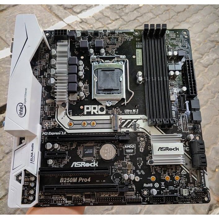 Main ASRock B250M Pro4 hàng cũ nguyên zin, chính hãng Asrock B250 pro 4 21