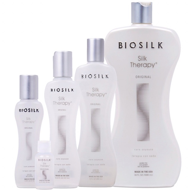 Hàng USA] Tinh dầu dưỡng tóc Biosilk Silk Therapy Serum (67ml/167ml)