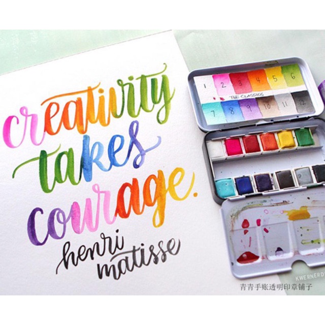 Sổ vẽ màu nước và Bộ màu nước PRIMA MARKETING - watercolor confections 🐻🌻🌻