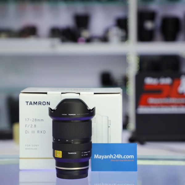 Ống kính Tamron 17-28mm f/2.8 Di III RXD for Sony E, Mơi 100% (Chính hãng Hoằng Quân)