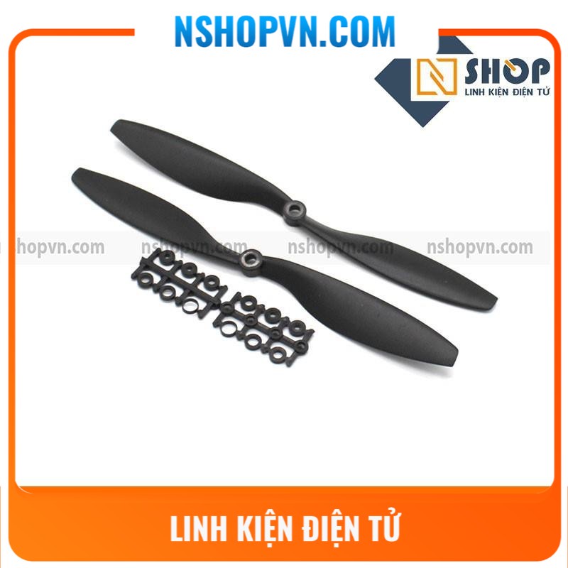 Cặp cánh quạt 1045 kèm các vòng chuyển trục cho động cơ trục 3mm 4mm 5mm 6mm 7.8mm